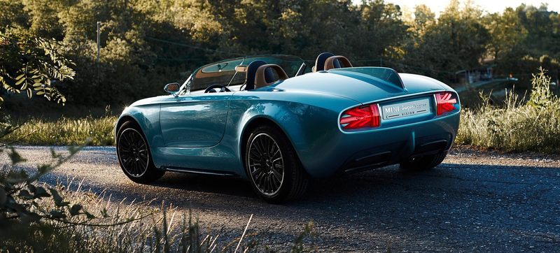 Illustration for article titled Do These Patent Drawings Reveal A Production Mini Superleggera Roadster?